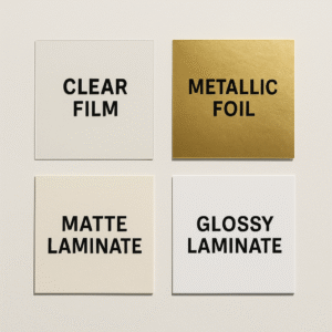 Assorted Label Materials