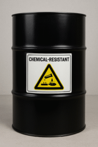 durable label for chemical drum OSHA compliant